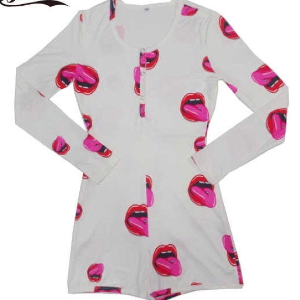 TRENDY DESIGNER SEXY WOMAN ONESIE PIJAMA